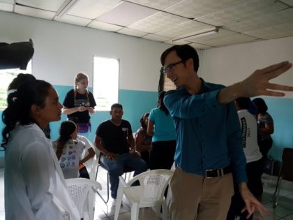Dr. Ben Konig is the second VOSH Corps OD to serve at the Universidad Nacional Autónoma de Nicaragua, following Dr. Manning and successfully continuing the VOSH Corps Program in Managua.